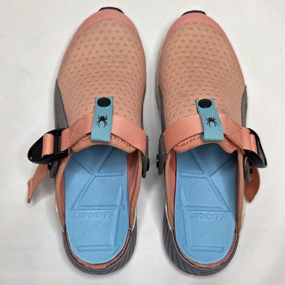Spyder Ranger Sandal Slip On Clog Water Shoe Non Slip Activewear Peach Womens 9 - Picture 4 of 9